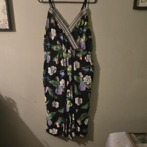 Cacique Purple Pink Maxi Sundress